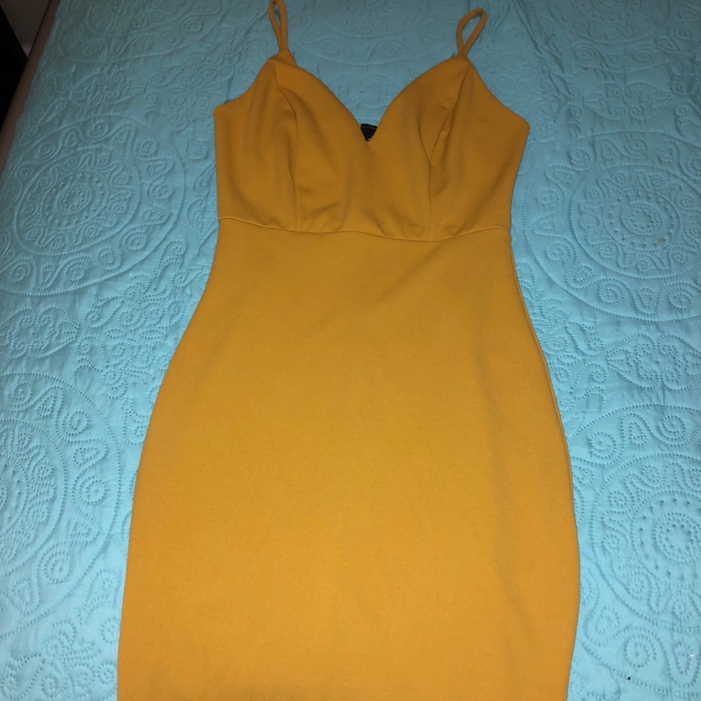 Yellow dress